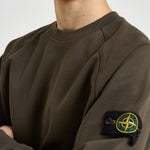 Felpa uomo oversize verde militare 6100008 S0051V0078 STONE ISLAND 