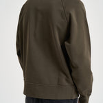 Felpa uomo oversize verde militare 6100008 S0051V0078 STONE ISLAND 