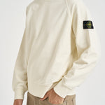 Felpa uomo oversize panna 6100008 S0051V0093 STONE ISLAND 