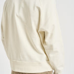 Felpa uomo oversize panna 6100008 S0051V0093 STONE ISLAND 