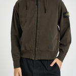 Felpa uomo con cappuccio fango 6100009 S0051V0078 STONE ISLAND 