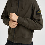 Felpa uomo con cappuccio fango 6100009 S0051V0078 STONE ISLAND 