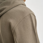 Felpa uomo con zip e cappuccio verde 6100020 S0472V005G STONE ISLAND 