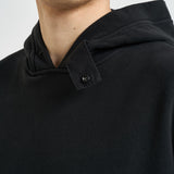 Felpa uomo con cappuccio nera 6100023 S0A20V0029 STONE ISLAND 