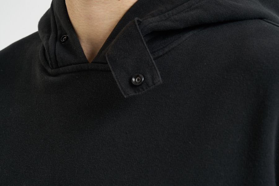 Felpa uomo con cappuccio nera 6100023 S0A20V0029 STONE ISLAND 