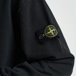 Felpa uomo con cappuccio nera 6100023 S0A20V0029 STONE ISLAND 