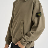 Felpa uomo con cappuccio verde 6100023 S0A20V005G STONE ISLAND 