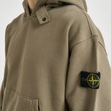 Felpa uomo con cappuccio verde 6100023 S0A20V005G STONE ISLAND 