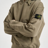 Felpa uomo con cappuccio verde 6100023 S0A20V005G STONE ISLAND 
