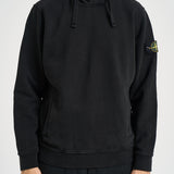 Felpa uomo con cappuccio nera 6100048 S0A20V0029 STONE ISLAND 