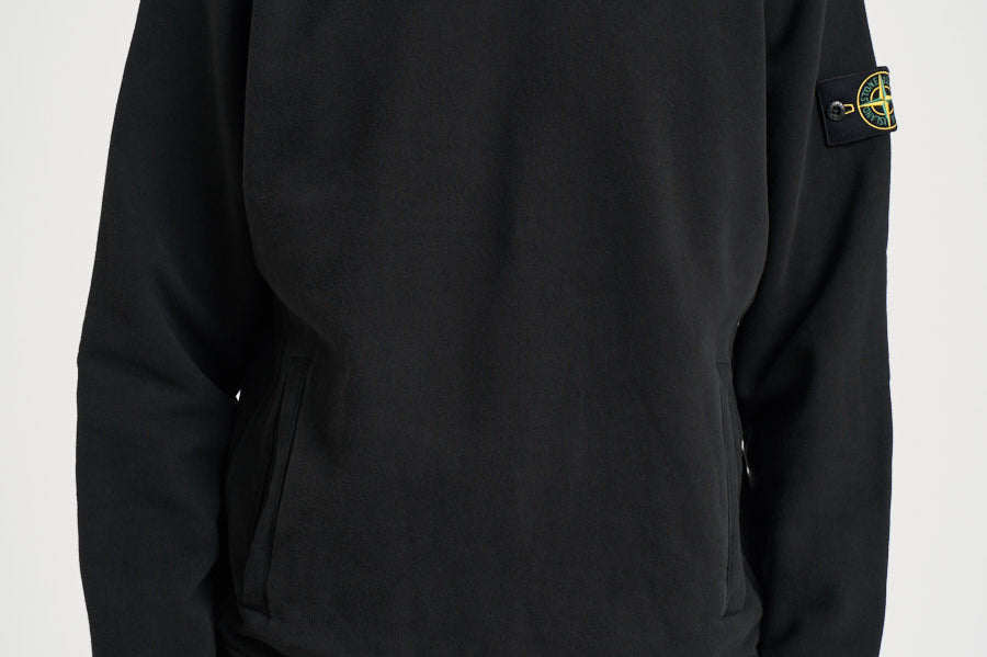 Felpa uomo con cappuccio nera 6100048 S0A20V0029 STONE ISLAND 