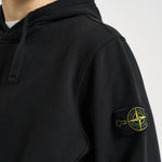 Felpa uomo con cappuccio nera 6100048 S0A20V0029 STONE ISLAND 