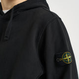 Felpa uomo con cappuccio nera 6100048 S0A20V0029 STONE ISLAND 