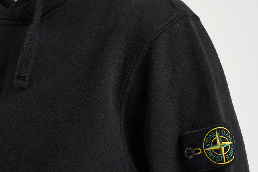 Felpa uomo con cappuccio nera 6100048 S0A20V0029 STONE ISLAND 