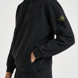 Felpa uomo con cappuccio nera 6100048 S0A20V0029 STONE ISLAND 