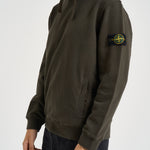 Felpa uomo con cappuccio verde 6100048 S0A20V0078 STONE ISLAND 