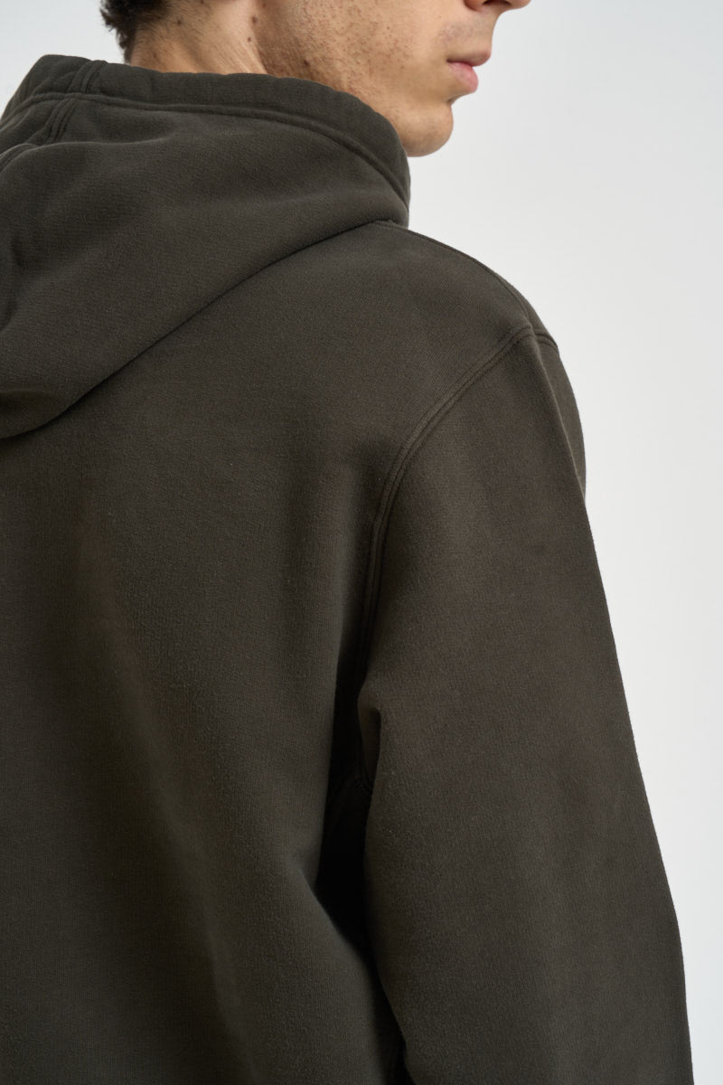 Felpa uomo con cappuccio verde 6100048 S0A20V0078 STONE ISLAND 