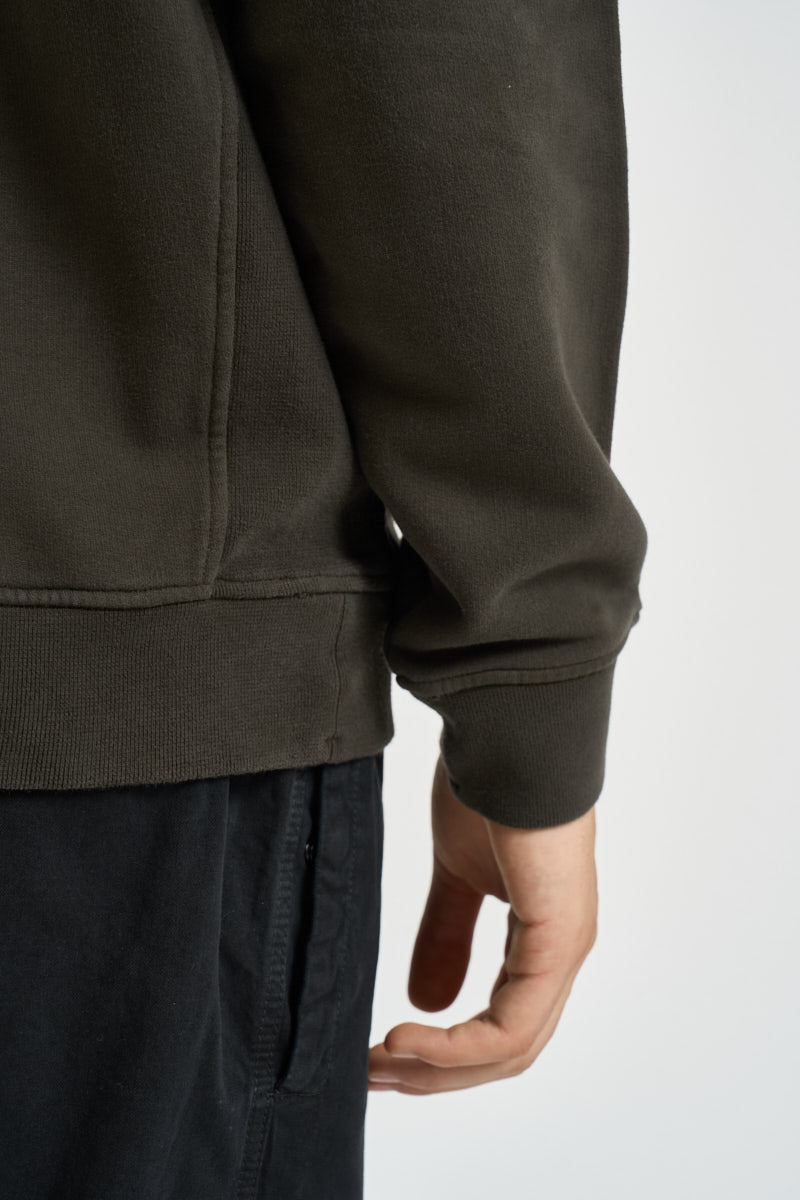 Felpa uomo con cappuccio verde 6100048 S0A20V0078 STONE ISLAND 