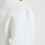 Felpa uomo girocollo bianca 6100049 S0A20V0001 STONE ISLAND 