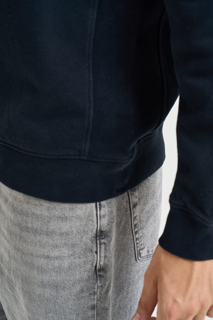 Felpa uomo girocollo blu 6100049 S0A20V0020 STONE ISLAND 