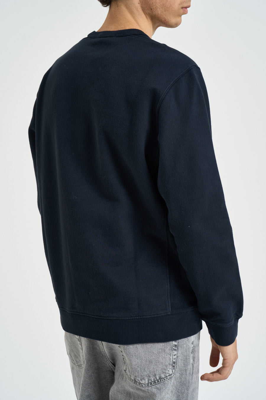 Felpa uomo girocollo blu 6100049 S0A20V0020 STONE ISLAND 