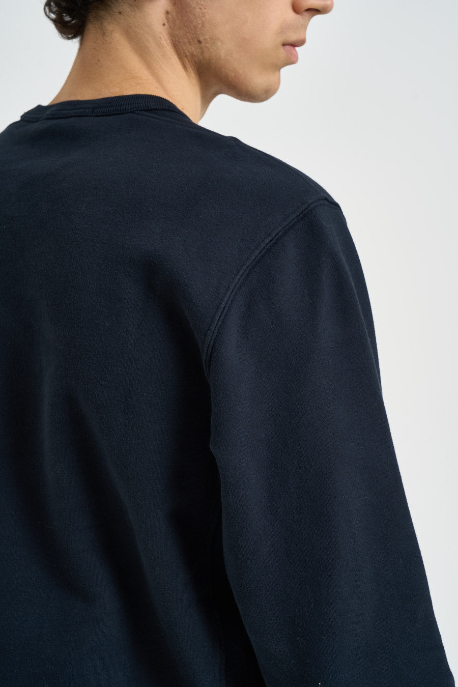 Felpa uomo girocollo blu 6100049 S0A20V0020 STONE ISLAND 
