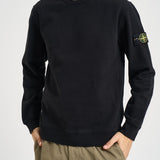 Felpa uomo girocollo nera 6100049 S0A20V0029 STONE ISLAND 