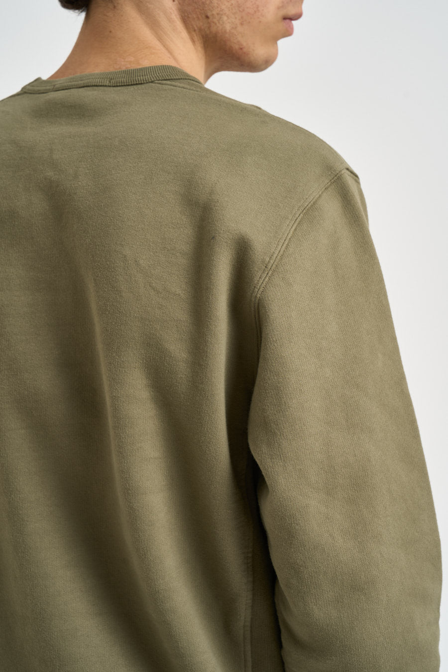 Felpa uomo girocollo verde 6100049 S0A20V005G STONE ISLAND 