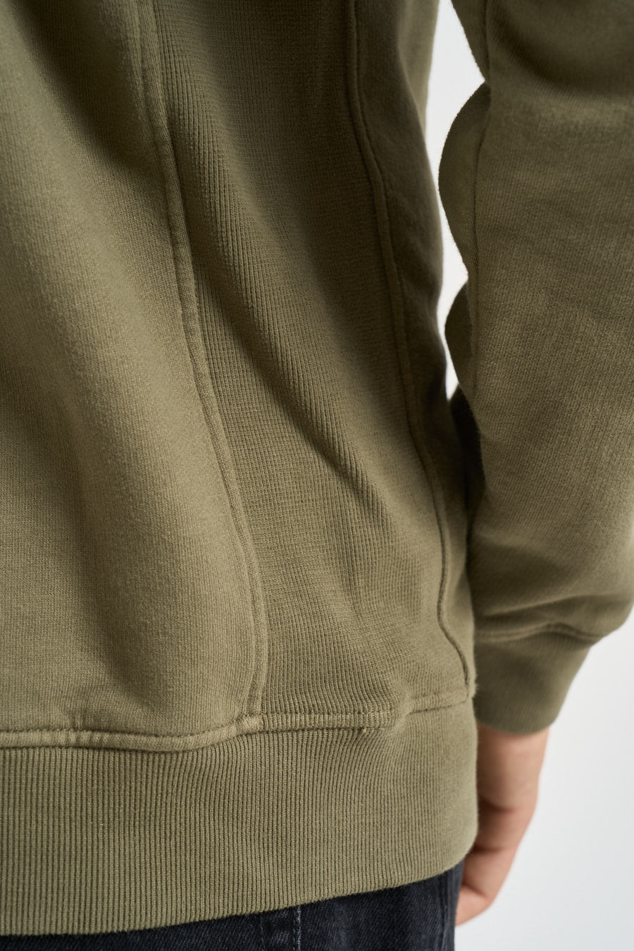 Felpa uomo girocollo verde 6100049 S0A20V005G STONE ISLAND 