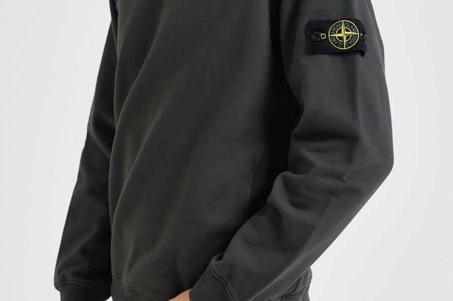 Felpa uomo girocollo grigio 6100049 S0A20V0062 STONE ISLAND 