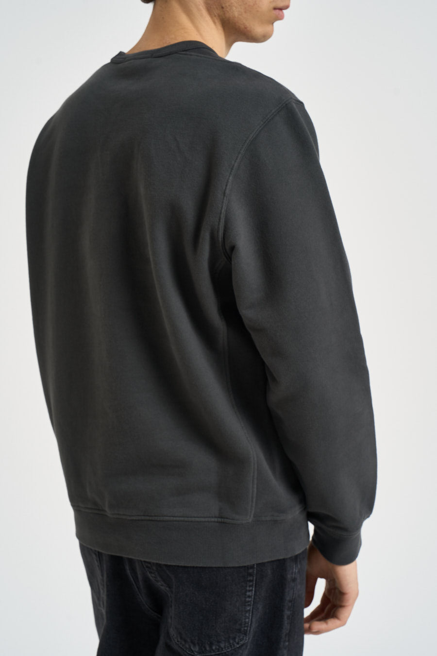 Felpa uomo girocollo grigio 6100049 S0A20V0062 STONE ISLAND 