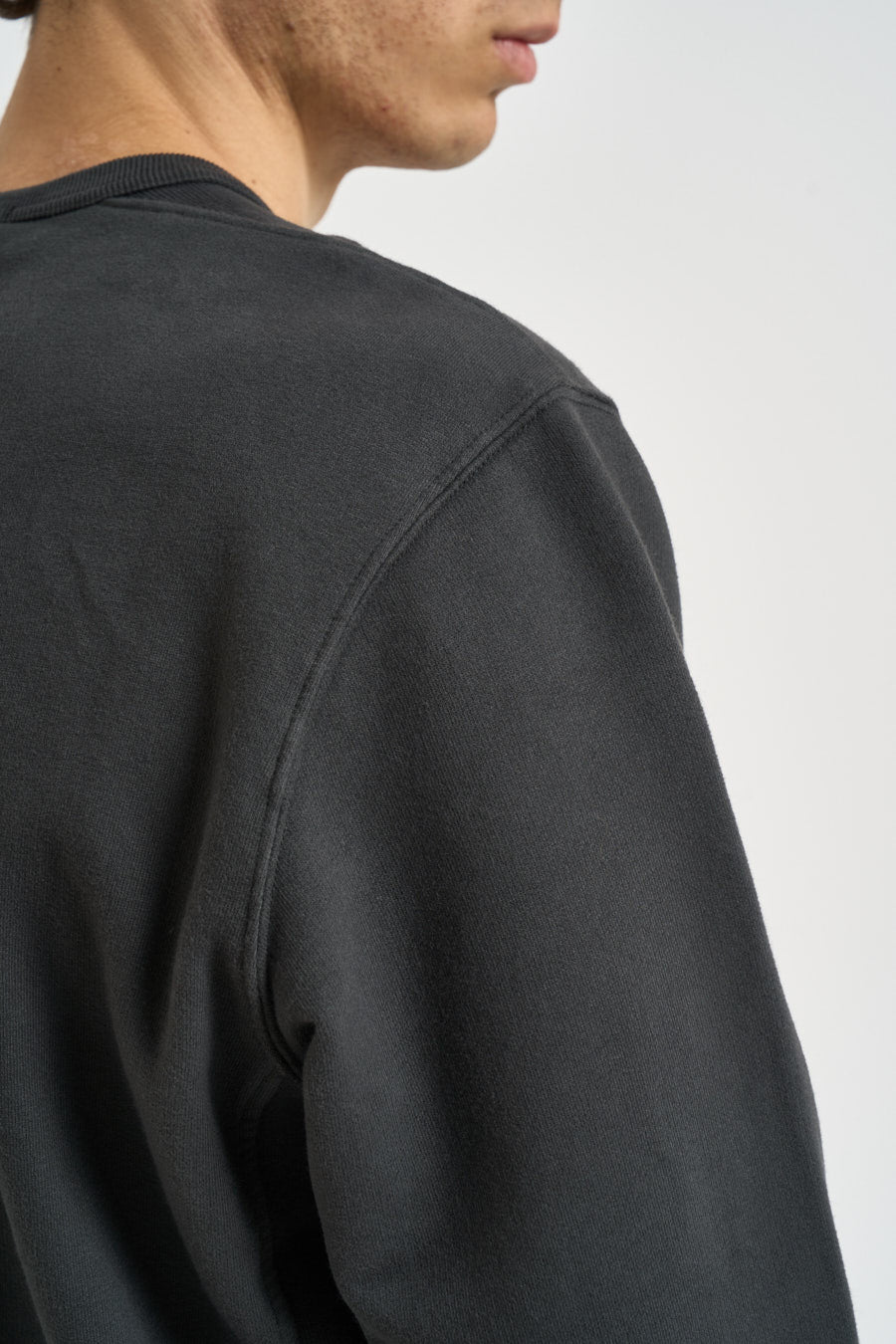 Felpa uomo girocollo grigio 6100049 S0A20V0062 STONE ISLAND 