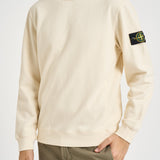 Felpa uomo girocollo panna 6100049 S0A20V0093 STONE ISLAND 