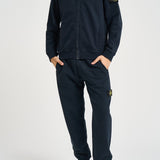 Felpa uomo con cappuccio blu scuro 6100067 S0A20V0020 STONE ISLAND 
