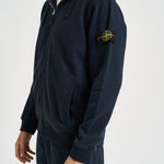 Felpa uomo con cappuccio blu scuro 6100067 S0A20V0020 STONE ISLAND 