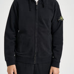 Felpa uomo con cappuccio nera 6100067 S0A20V0029 STONE ISLAND 