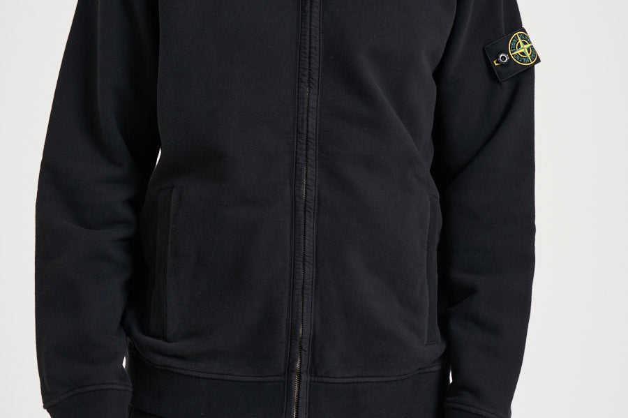 Felpa uomo con cappuccio nera 6100067 S0A20V0029 STONE ISLAND 