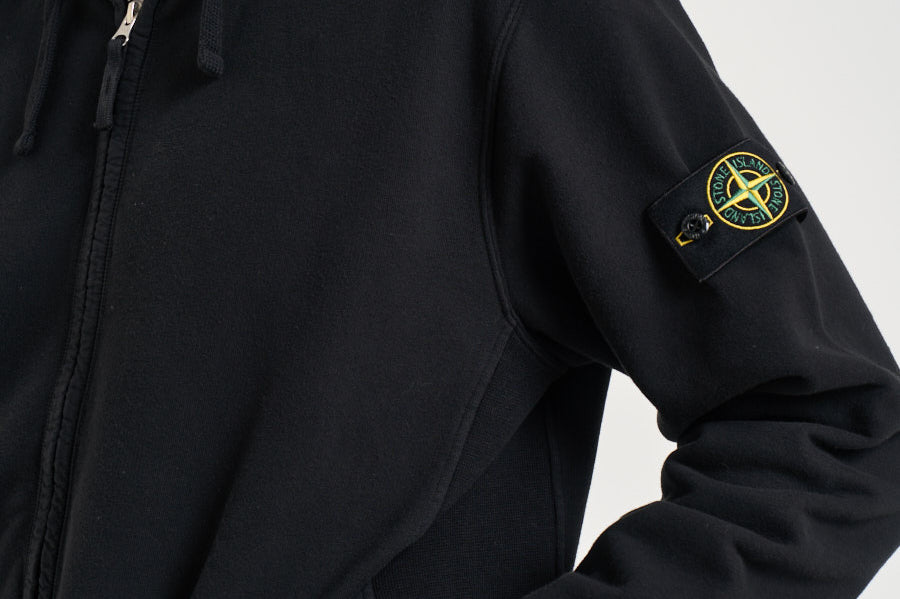 Felpa uomo con cappuccio nera 6100067 S0A20V0029 STONE ISLAND 