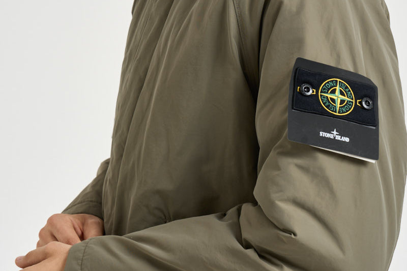 Piumino uomo lungo tortora 7100002 S0A26V005G STONE ISLAND 