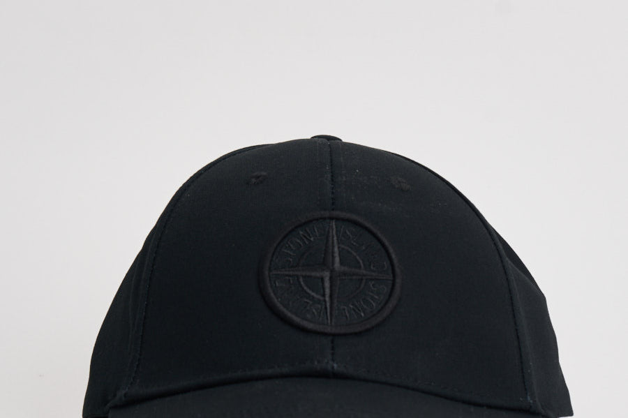 Cappello da baseball uomo nero 9100013 S0248V0029 STONE ISLAND 