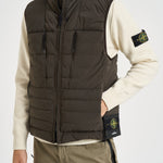 Piumino uomo smanicato marrone G100011 S0183V0078 STONE ISLAND 
