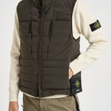 Piumino uomo smanicato marrone G100011 S0183V0078 STONE ISLAND 