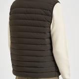 Piumino uomo smanicato marrone G100011 S0183V0078 STONE ISLAND 