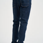 Pantalone uomo dritto in denim scuro J100007 S0J12VJ201 STONE ISLAND 
