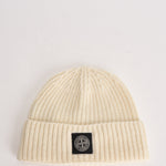 Cappellino uomo in lana panna N100012 S00B4V0093 STONE ISLAND 