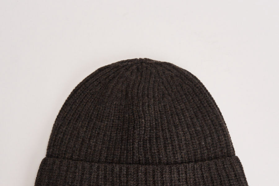 Cappellino uomo in lana marrone mèlange N100012 S00B4V0M62 STONE ISLAND 