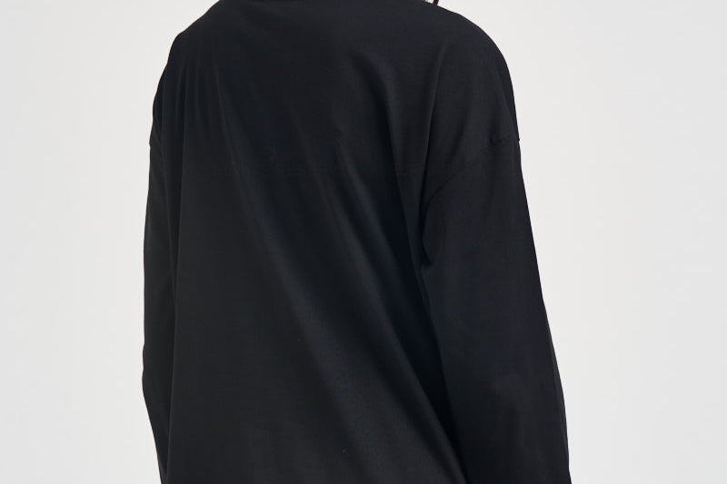 Maglia donna a maniche lunghe nera 11771 NERO SUSY MIX 