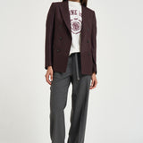 Blazer donna Jparigi bordeaux 010021 C1277 TAGLIATORE 