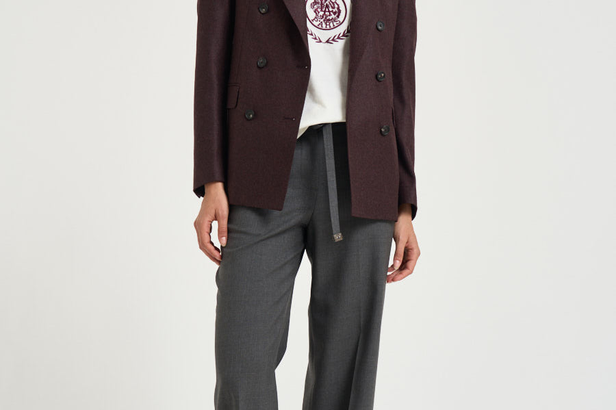 Blazer donna J-Parigi bordeaux JPARIGI 010021 C1277 TAGLIATORE 