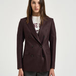 Blazer donna Jparigi bordeaux 010021 C1277 TAGLIATORE 